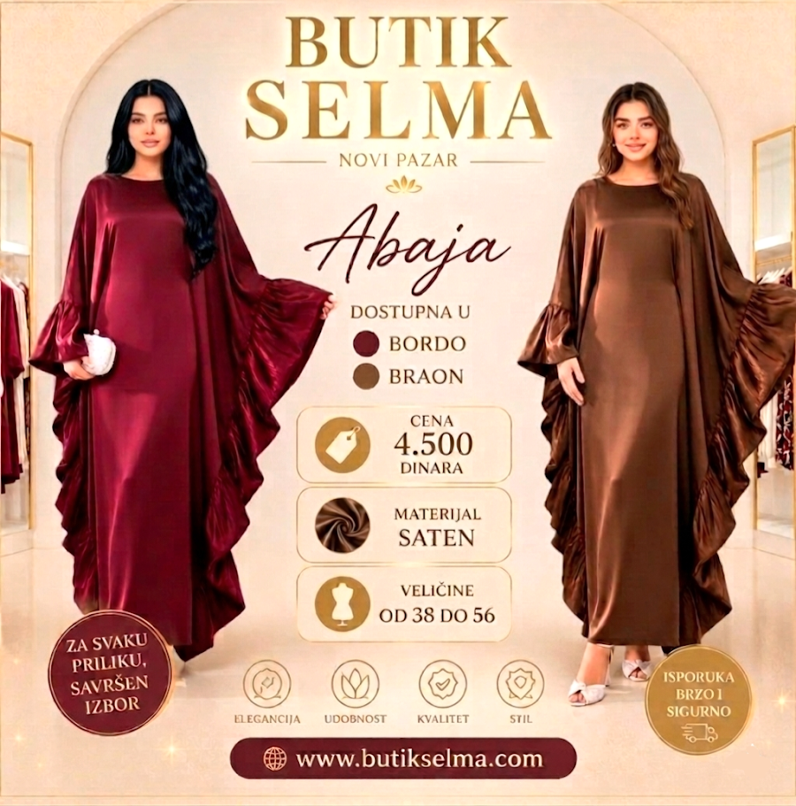 Abaya saten