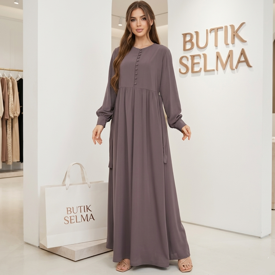 Haljina medisnka svila