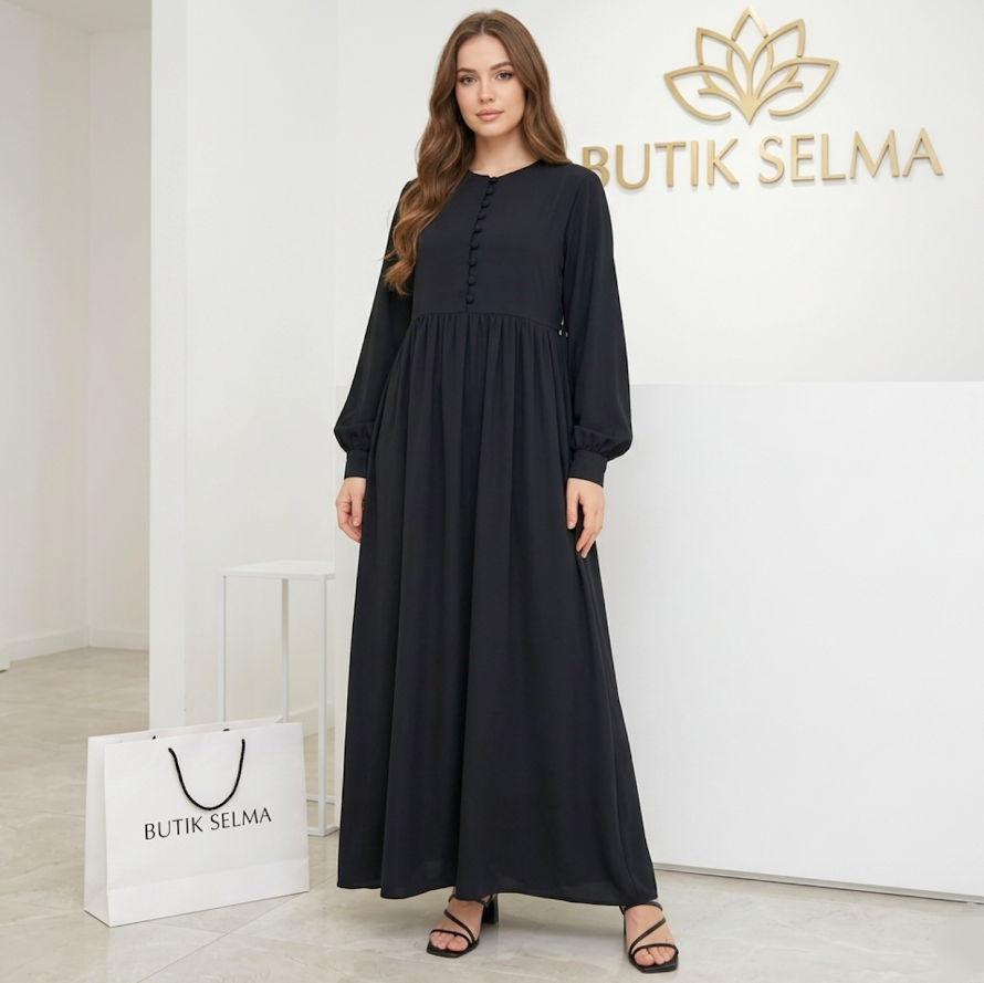 Haljina medisnka svila
