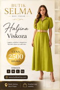 Haljina kratki rukav