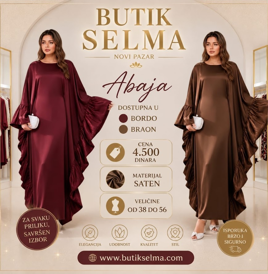 Abaya saten